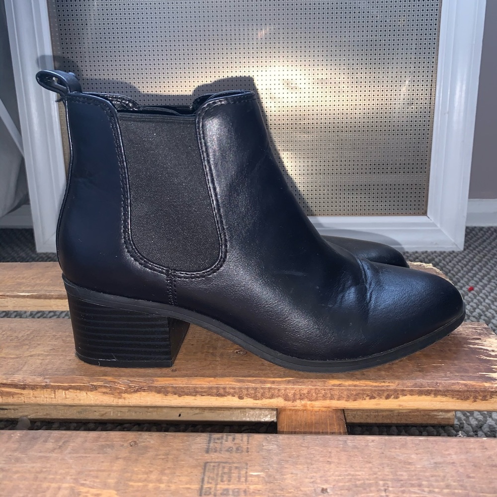Black booties